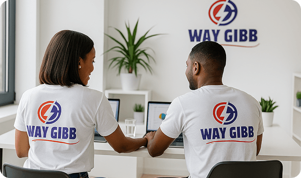 WayGibb operations team collaborating